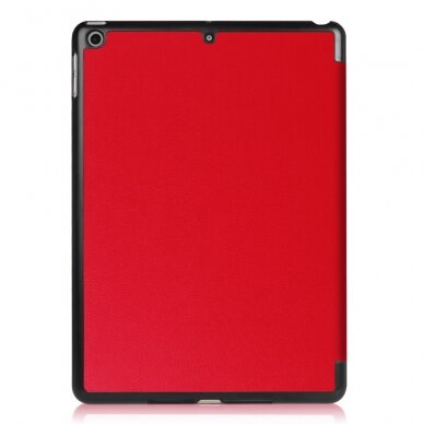 iPad 9.7 (2017/2018) raudonas TRIFOLD dėklas 2