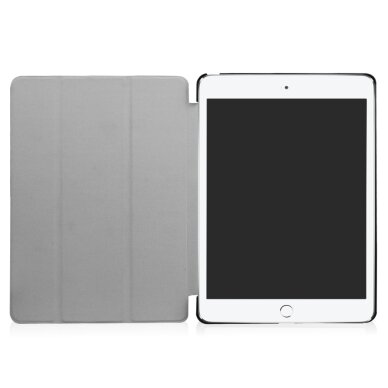 iPad 9.7 (5th , 6th Gen) rausvas TRIFOLD dėklas 7