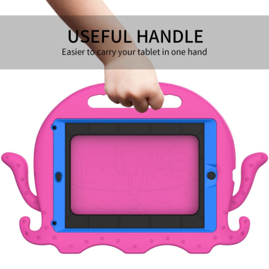 iPad 9.7 (5th , 6th Gen) ARMOR OCTOPUS rožinė nugarėlė 2