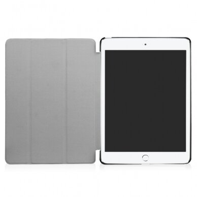 iPad 9.7 (5th , 6th Gen) juodas TRIFOLD dėklas 7