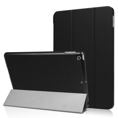 iPad 9.7 (5th , 6th Gen) juodas TRIFOLD dėklas