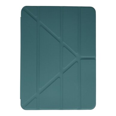 iPad Air 11 2025 (M3) / Air 11 2024 (M2) dark green Origami dėklas