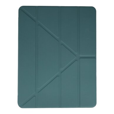 iPad Air 13 2025 (M3) / Air 13 2024 (M2) dark green Origami dėklas