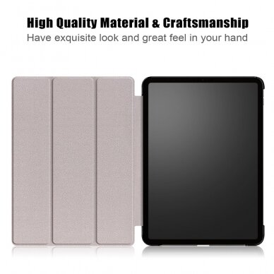 iPad Air (2020) juodas TRIFOLD dėklas 8