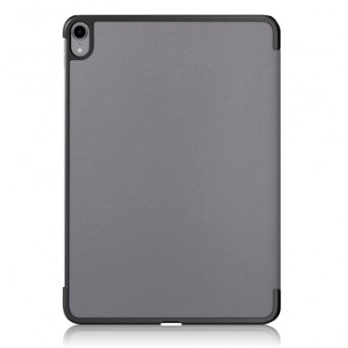 iPad Air (2020) pilkas TRIFOLD dėklas 3
