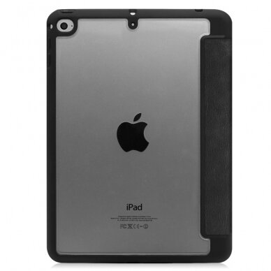 iPad Mini 2019/iPad Mini 4 juodas S PEN TRIFOLD dėklas 10