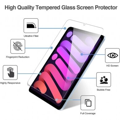 iPad mini 2021/iPad mini 6 apsauginis stiklas 6