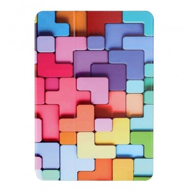 iPad mini 2021/iPad mini 6 fashion dėklas Colorful Geometry 2