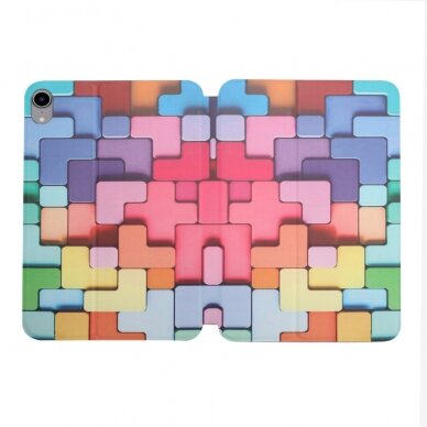 iPad mini 2021/iPad mini 6 fashion dėklas Colorful Geometry 7