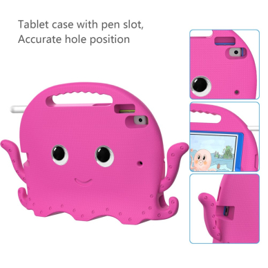 iPad Pro 10.5 2017/iPad Air 10.5 2019/iPad 10.2 (2021/2020/2019) ARMOR OCTOPUS pink nugarėlė 5