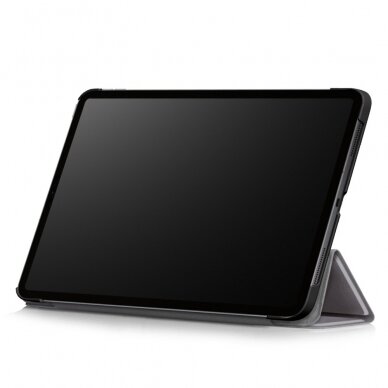 iPad Pro 11" 2018 pilkas TRIFOLD dėklas 7