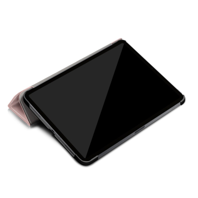 iPad Pro 11" 2018 rausvas TRIFOLD dėklas 8