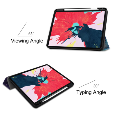 iPad Pro 11" 2018/2020 silikoninis TRIFOLD S PEN dėklas Galaxy 2