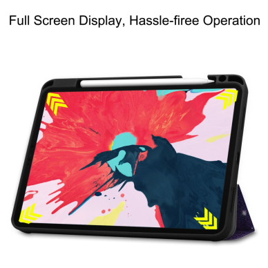 iPad Pro 11" 2018/2020 silikoninis TRIFOLD S PEN dėklas Galaxy 3