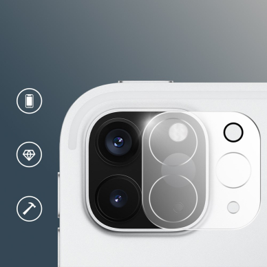 iPad PRO 11'' 2020/12.9 2020 galinės kameros apsauginis stiklas 2