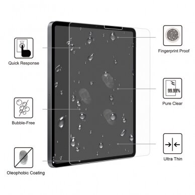 iPad Pro 11 2021/2020/2018/ AIR 10.9 2020 apsauginis stiklas 1