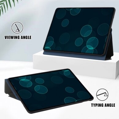 iPad Air 11 2024 (6th Gen) / iPad Pro 11 (3rd, 4th Gen) / iPad Air 10.9 (4th, 5th Gen) blue BIFOLD dėklas 2