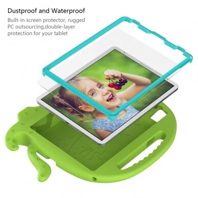 iPad Air 11 2024 (6th Gen) / iPad Pro 11 (3rd, 4th Gen) / iPad Air 10.9 (4th, 5th Gen) ARMOR OCTOPUS green nugarėlė 6