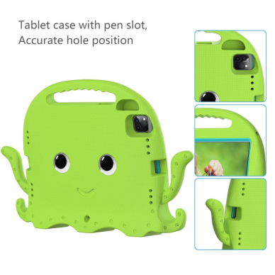 iPad Air 11 2024 (6th Gen) / iPad Pro 11 (3rd, 4th Gen) / iPad Air 10.9 (4th, 5th Gen) ARMOR OCTOPUS green nugarėlė 7