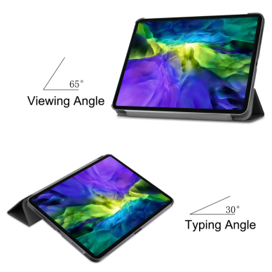 iPad Air 11 2024 (6th Gen) / iPad Pro 11 (3rd, 4th Gen) / iPad Air 10.9 (4th, 5th Gen) black TRIFOLD dėklas 4