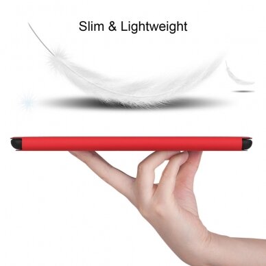 iPad Air 11 2024 (6th Gen) / iPad Pro 11 (3rd, 4th Gen) / iPad Air 10.9 (4th, 5th Gen) red BIFOLD dėklas 8