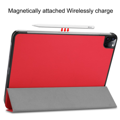 iPad Air 11 2024 (6th Gen) / iPad Pro 11 (3rd, 4th Gen) / iPad Air 10.9 (4th, 5th Gen) red TRIFOLD dėklas 6