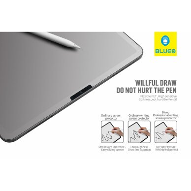 iPad PRO 11 2021/2020/2018/ AIR 10.9 2020/2022 Special Writing Mr.Monkey MATTE plėvelė 1