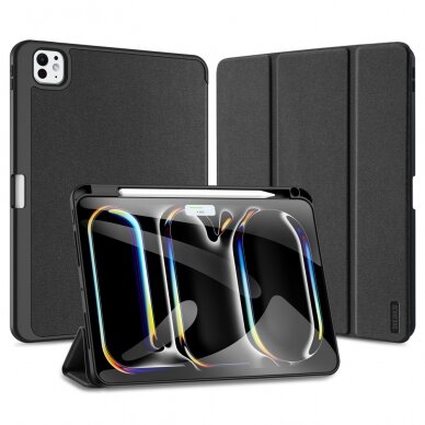 iPad Pro 11 (2024) black DUX DUCIS DOMO TRIFOLD dėklas 5