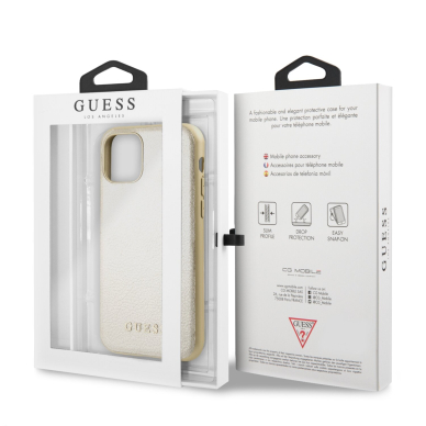 iPhone 11 aukso spalvos GUESS nugarėlė GUHCN61IGLGO 5