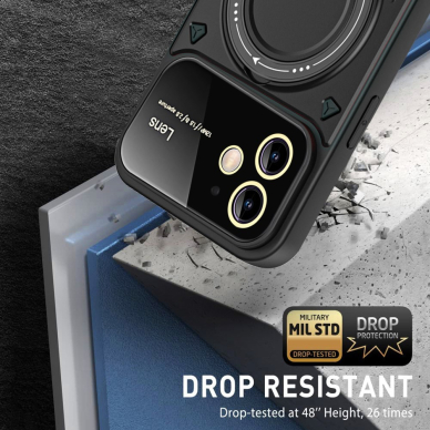 iPhone 11 black Magsafe KICKSTAND nugarėlė 4