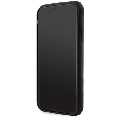 iPhone 11 black Saffiano Monogram Choupette KARL LAGERFELD nugarėlė 4