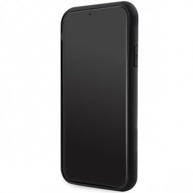iPhone 11 black Saffiano Monogram Choupette KARL LAGERFELD nugarėlė 4
