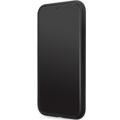 iPhone 11 black Silicone C Metal Pin KARL LAGERFELD nugarėlė 4