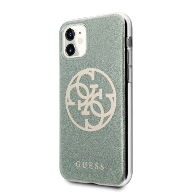 iPhone 11 chaki spalvos GUESS nugarėlė GUHCN61PCUGLKA 2