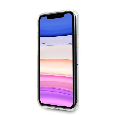 iPhone 11 chaki spalvos GUESS nugarėlė GUHCN61PCUGLKA 1