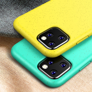 iPhone 11 geltona ECO wheat nugarėlė 4
