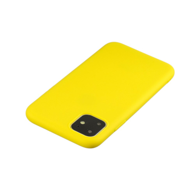 iPhone 11 geltona MAT+ nugarėlė 3