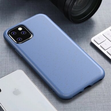 iPhone 11 grey blue ECO wheat nugarėlė