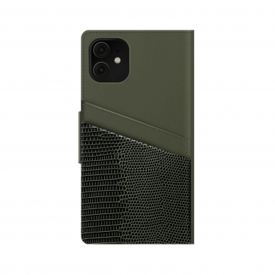 iPhone 11 iDeal Of Sweden dėklas Unity Wallet Metal Woods 1