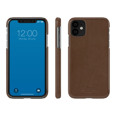 iPhone 11 iDeal Of Sweden nugarėlė Como Brown 1