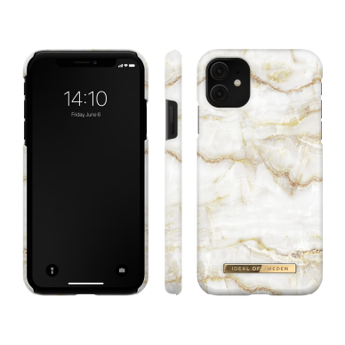 iPhone 11 iDeal Of Sweden nugarėlė Golden Pearl Marble 2