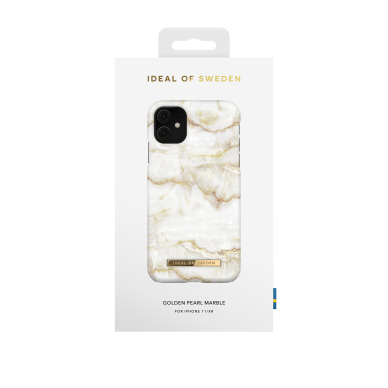 iPhone 11 iDeal Of Sweden nugarėlė Golden Pearl Marble 1