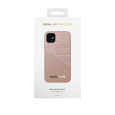 iPhone 11 iDeal Of Sweden nugarėlė Rose Smoke Croco 1