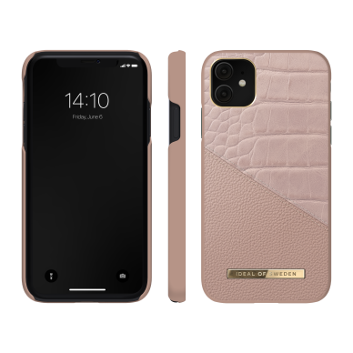iPhone 11 iDeal Of Sweden nugarėlė Rose Smoke Croco 2