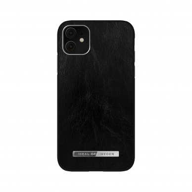iPhone 11 iDeal Of Sweden nugarėlėGlossy Black - Silver