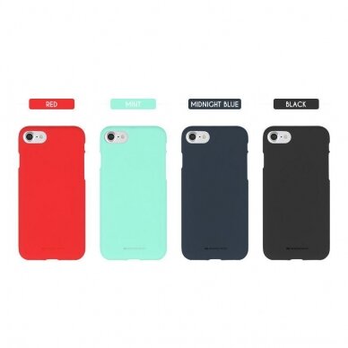 Iphone 11 koralo spalvos SOFT FEELING nugarėlė 2