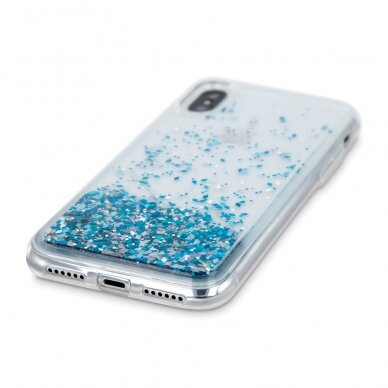 iPhone 11 mėlyna WATER SPARKLE nugarėlė 2
