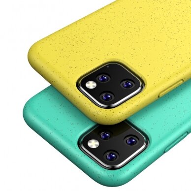 iPhone 11 mėtos spalvos ECO wheat nugarėlė 3