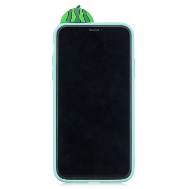 Iphone 11 mėtos spalvos nugarėlė Watermelon 4D 2