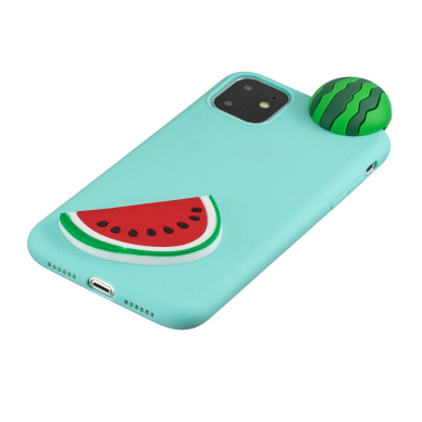 Iphone 11 mėtos spalvos nugarėlė Watermelon 4D 3